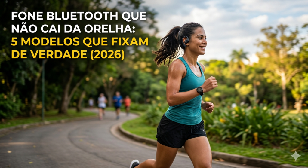 Fone Bluetooth que Não Cai da Orelha: 5 Modelos que Fixam de Verdade (2026)