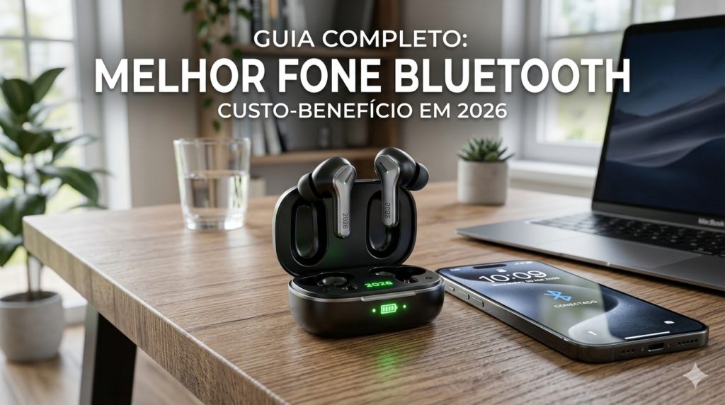 Melhor Fone Bluetooth Custo-Benefício em 2026