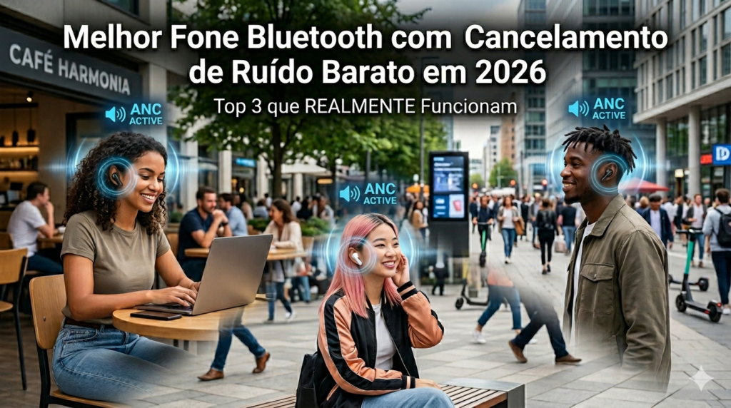 Melhor Fone Bluetooth com Cancelamento de Ruído Barato em 2026