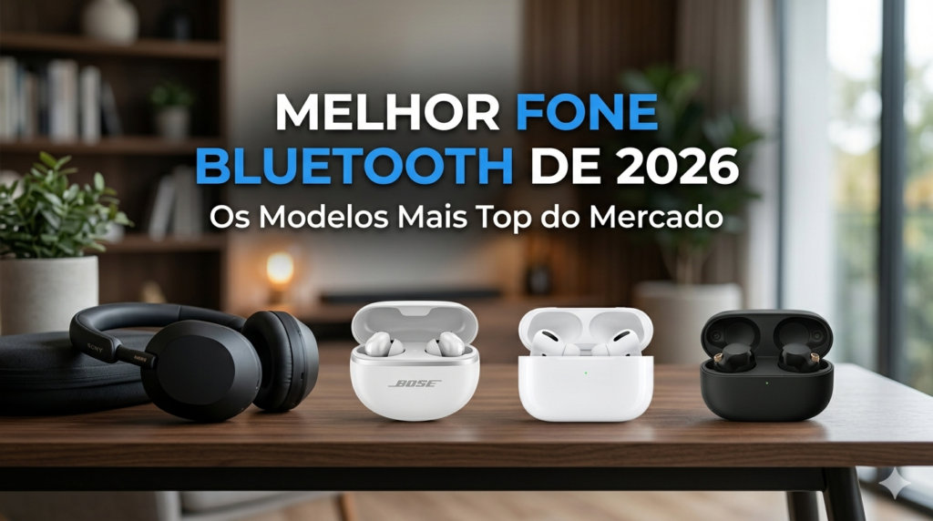 Melhor Fone Bluetooth de 2026: Os Modelos Mais Top do Mercado