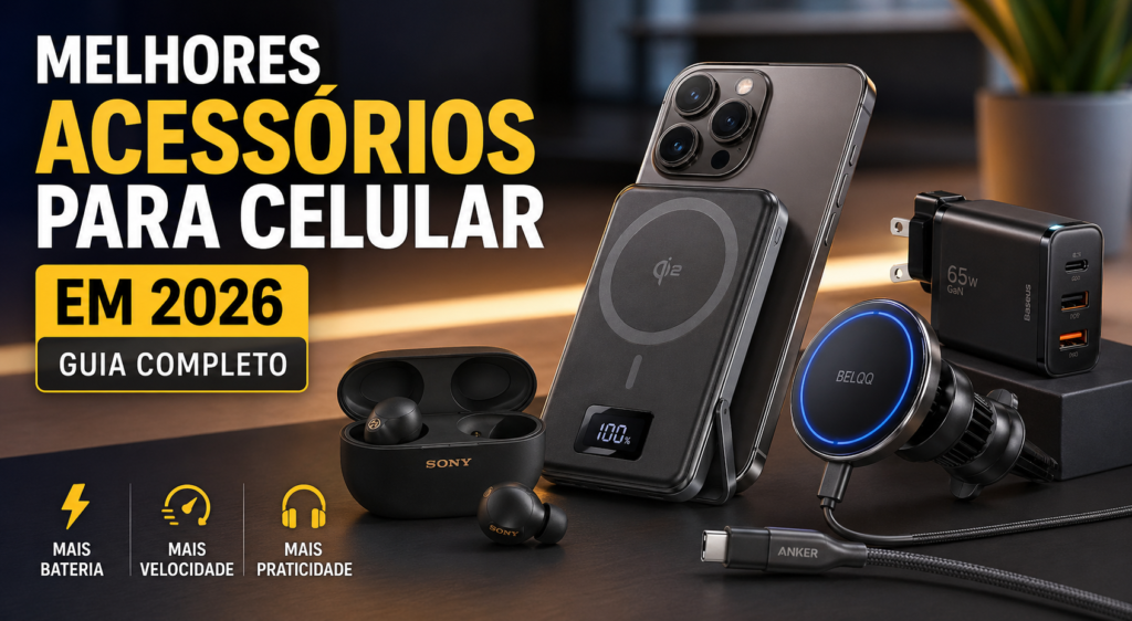 Melhores acessórios para celular em 2026 (guia completo)