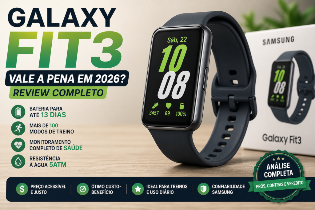 Galaxy Fit3 Vale a Pena em 2026? Review Completo