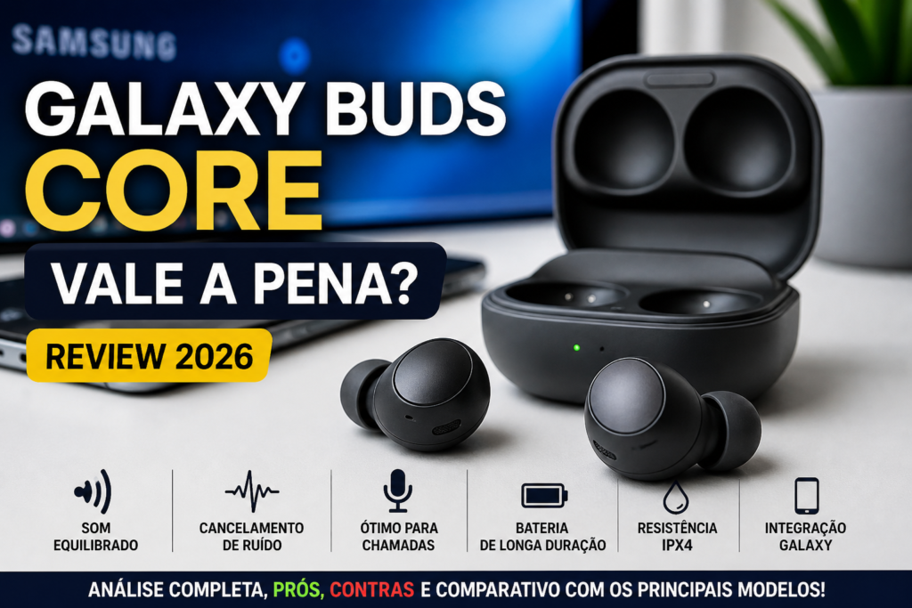 Samsung Galaxy Buds Core Vale a Pena? Review 2026