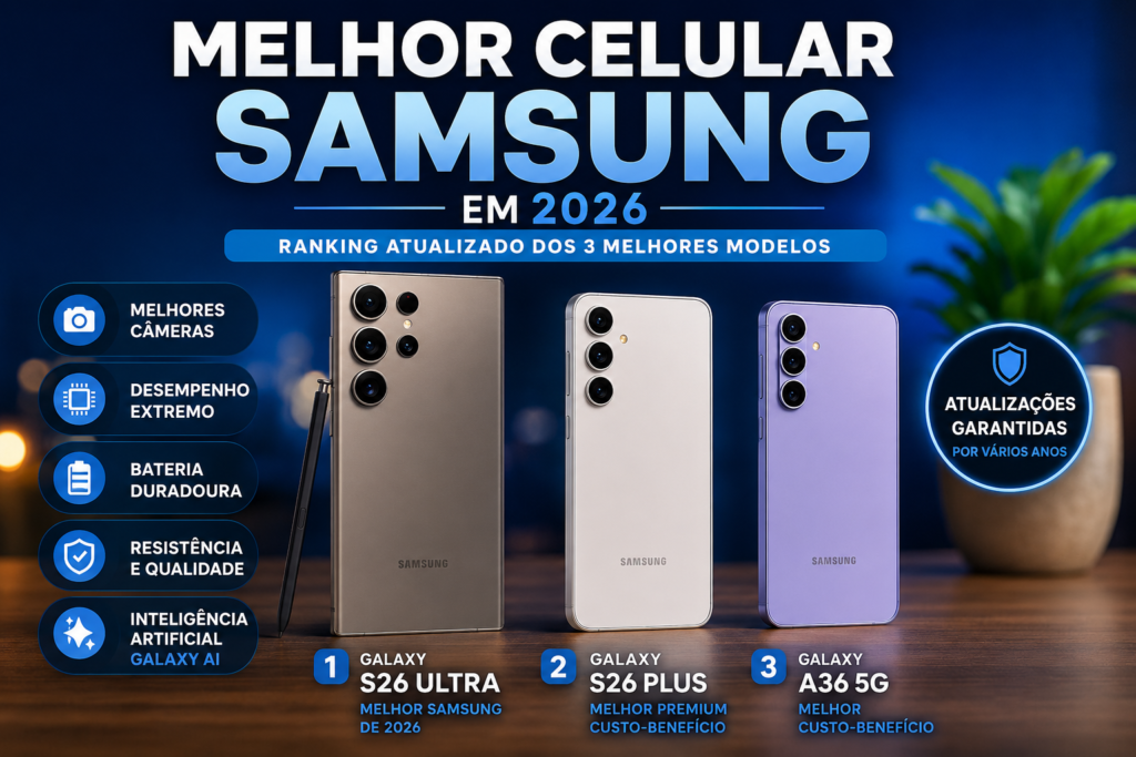 Melhor Celular Samsung em 2026