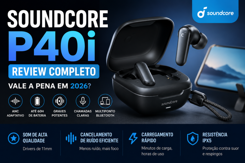 Soundcore P40i Review Completo
