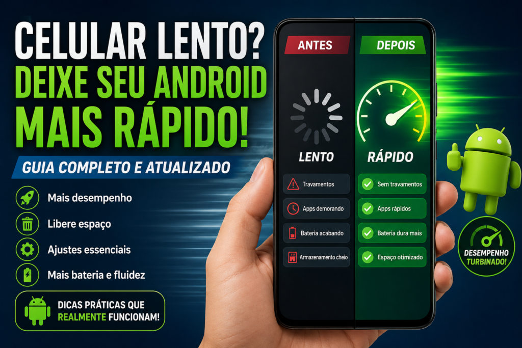 Celular Lento: Como Deixar o Android Mais Rápido