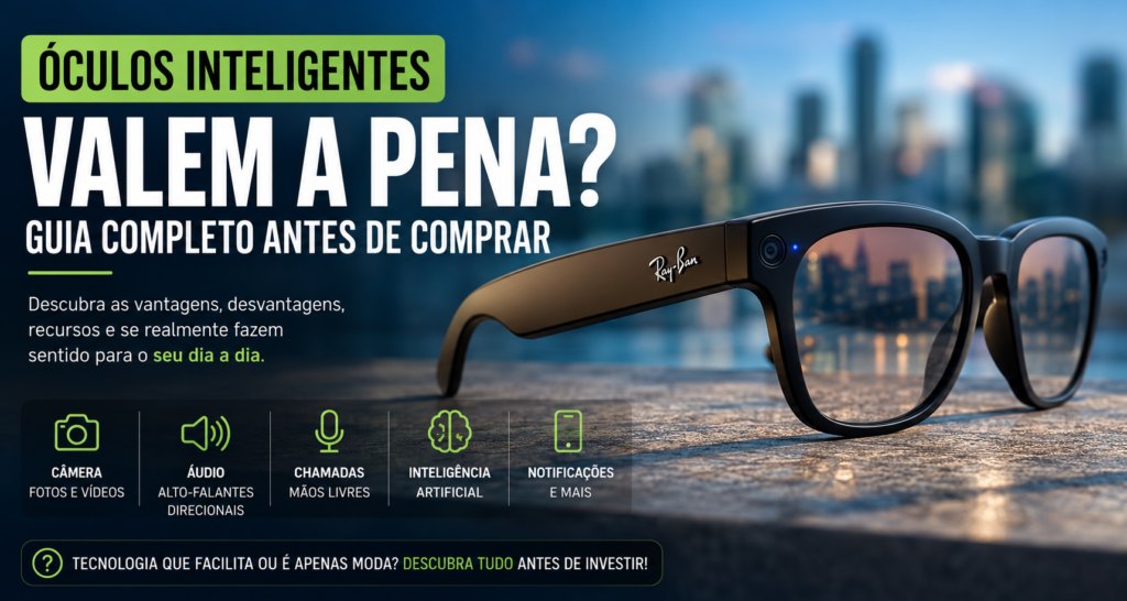 Óculos Inteligentes Valem a Pena? Guia Completo Antes de Comprar